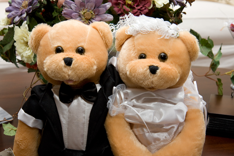 bridal teddy bears